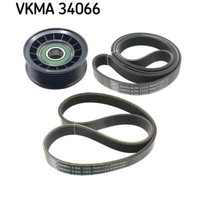 SKF Keilrippenriemensatz Vkma 34066