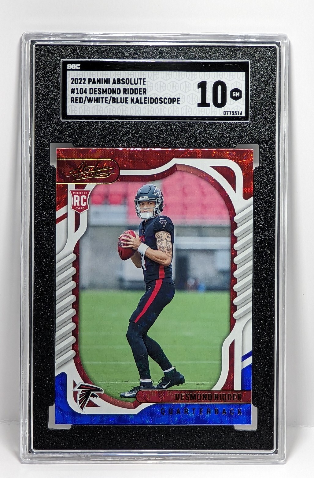 Desmond Ridder Panini Absolute #104 Red