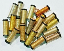Kreinik 1/16 in Ribbon 5 m Spools You Choose Colors Polyester Metallic
