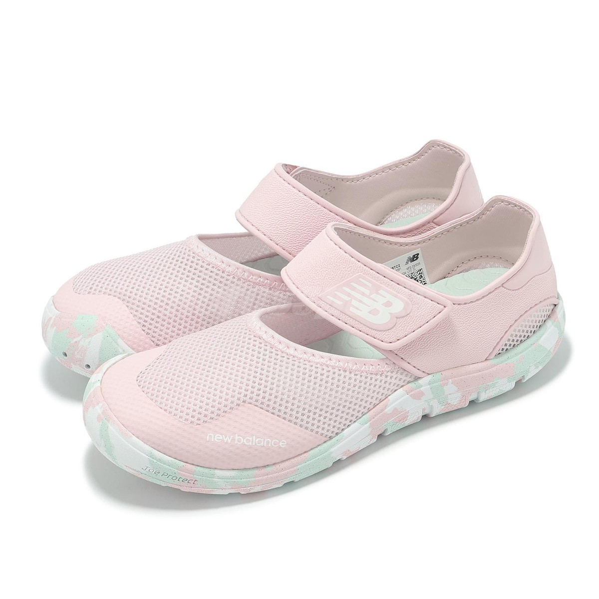 New Balance 208 Wide NB Pink Green Kids Preschool Casual