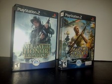 Medal of Honor BUNDLE: Frontline & Rising Sun (Sony PlayStation 2)
