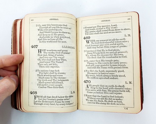 The Protestant Hymnal : Revised and Enlarged - 1893 Cambridge (New York) Edition - Picture 10 of 11