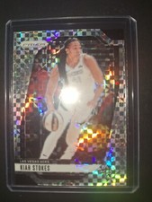 2024 WNBA Prizm Kiah Stokes Checkerboard SP #122