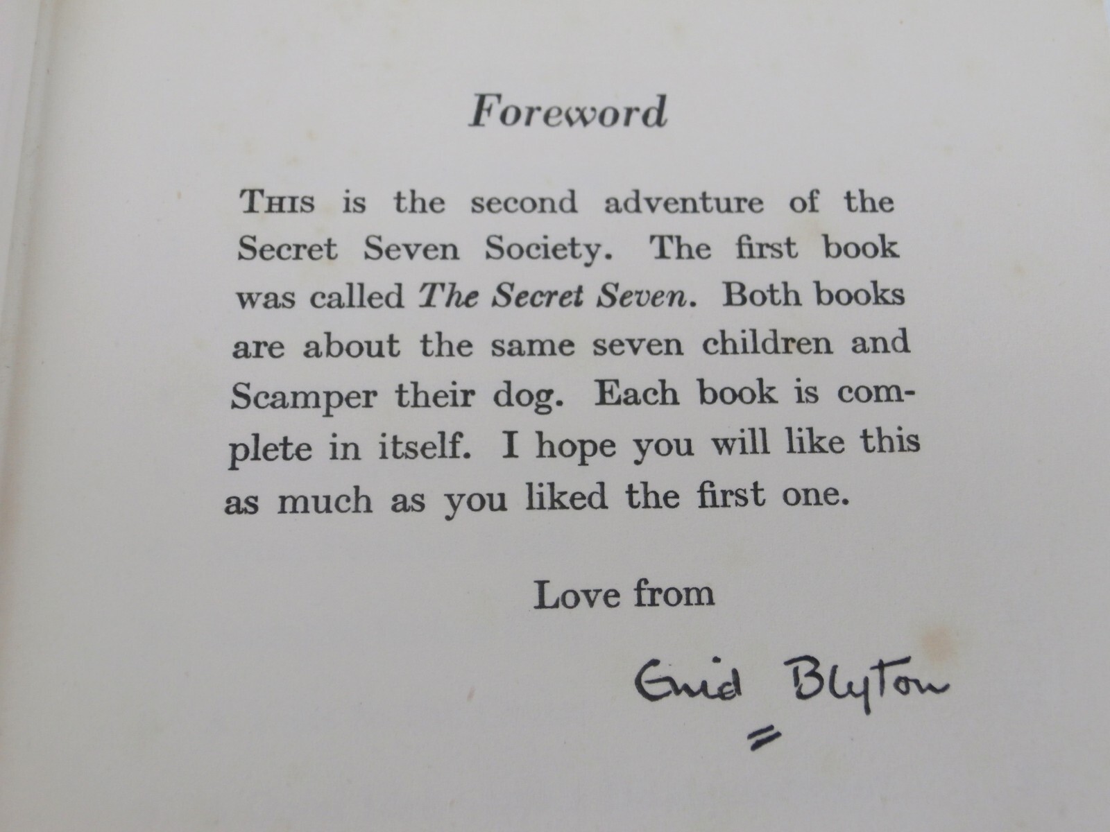 2 1950s Enid Blyton Novels, Inc. 1st Ed (2nd Impression) Secret Seven Adventure - Picture 8 of 21