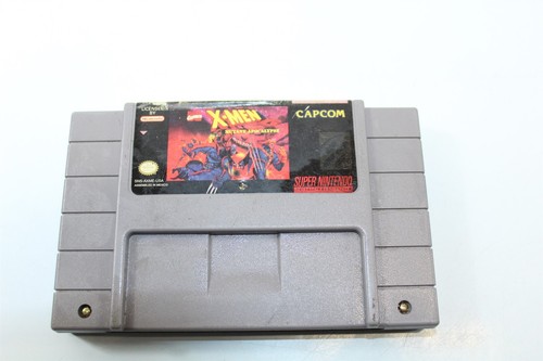 Vintage Super Nintendo SNES X-Men Mutant Apocalypse Game Cartridge Capcom