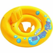 My Baby Float Flotation Device Safe Swimming Swim Ring Pool Backrest INTEX.
