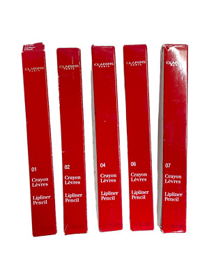 Clarins Paris Lipliner Pencil (1.2g/0.04Oz) YOU PICK COLOR!! LOT Of 2!!!