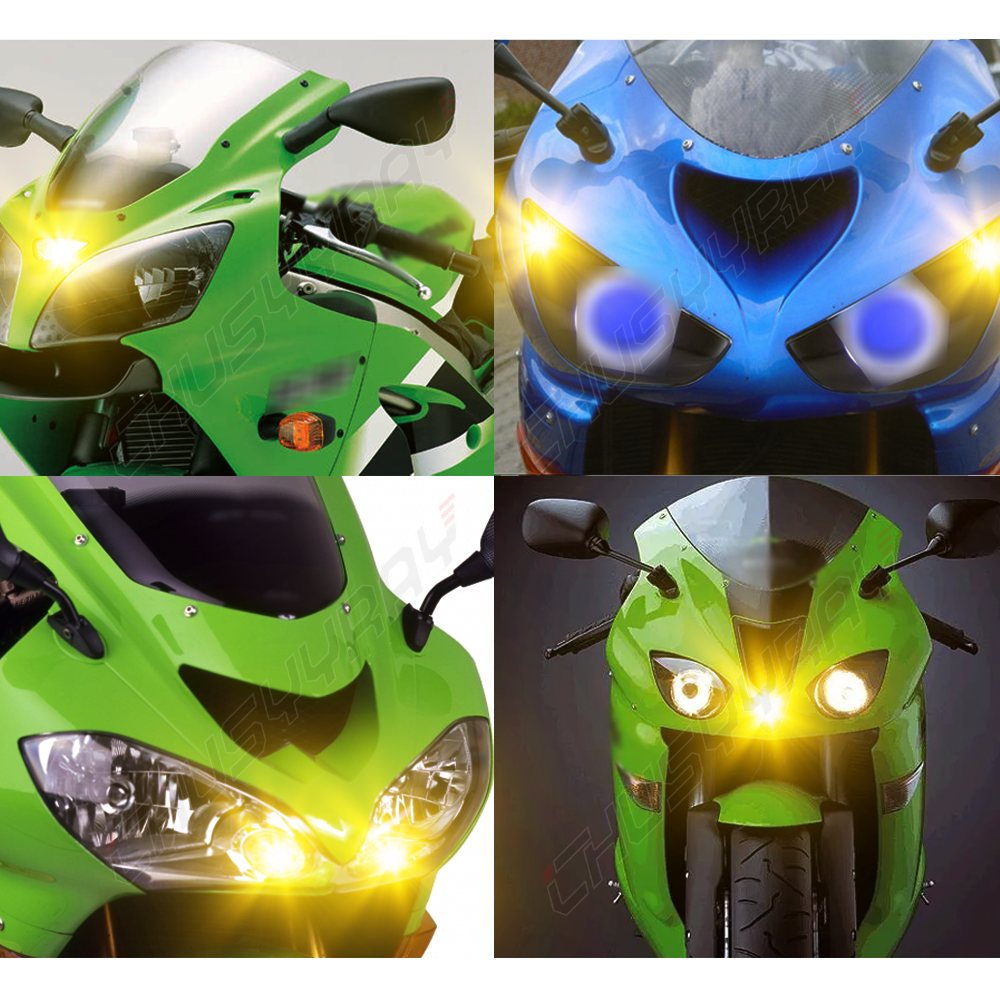 Para for Kawasaki zx-14r zx14r 1400 LED Faro Piloto Park