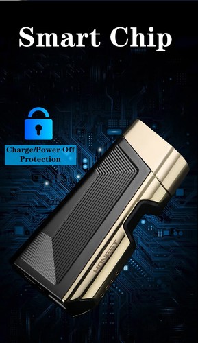 Outdoor Windproof Electric Double Arc Usb Lighter with Touch-Sensing Power. - Bild 14 von 27