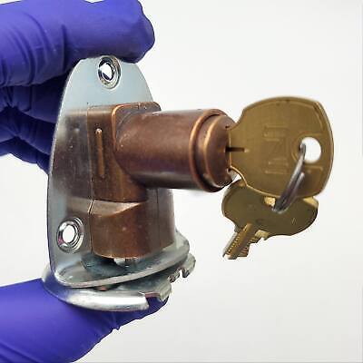 Buy National C8022 Chest Lid Lock Antique Bronze Disc Tumbler 1/4 Inset NOS
