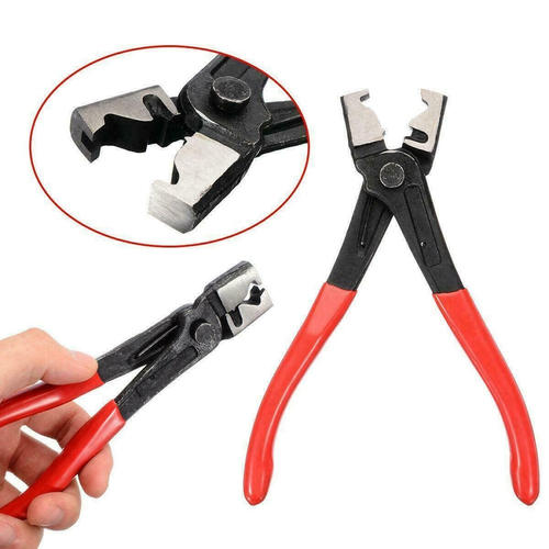 100X Assorted Hose Clamp Stainless Steel Ear Cinch Rings Crimp Pinch Set Pliers - Bild 10 von 12