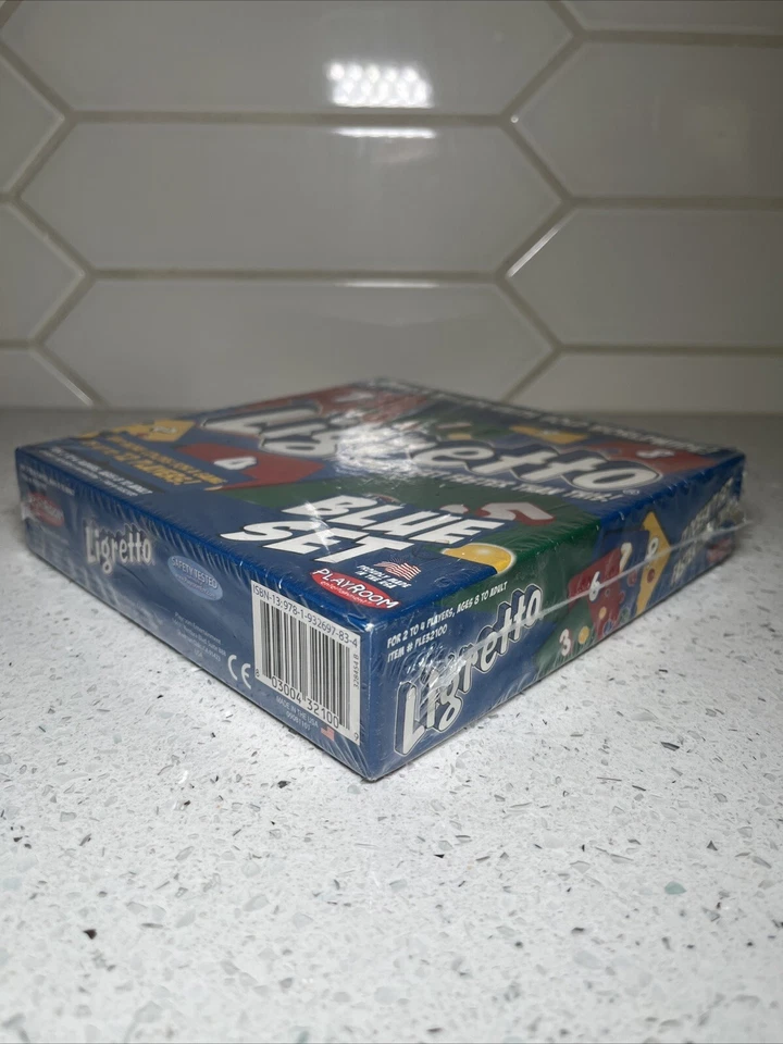 Ligretto Card Game Playroom Blue Set Complete Instructions 2-4 Players - Sealed - Image 3 of 4