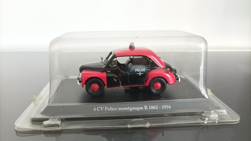 eligor 1/43 renault 4cv police monégasque r 1062 1956 collection