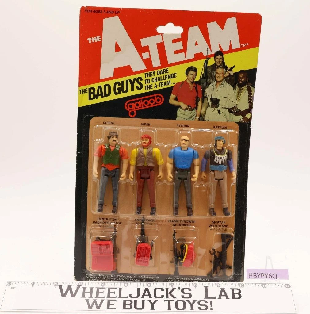 A team sales action figures