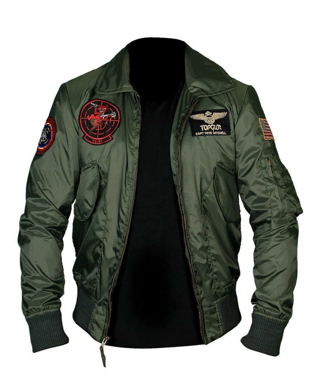 New Tom Cruise Top Gun Maverick Flight Bomber Jacket Jet Pilot Jacket