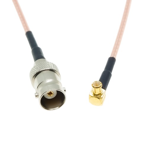 MCX MALE ANGLE to BNC FEMALE Plug Lot Coaxial Jumper RF Pigtail Coax RG316 Cable - Picture 5 of 5