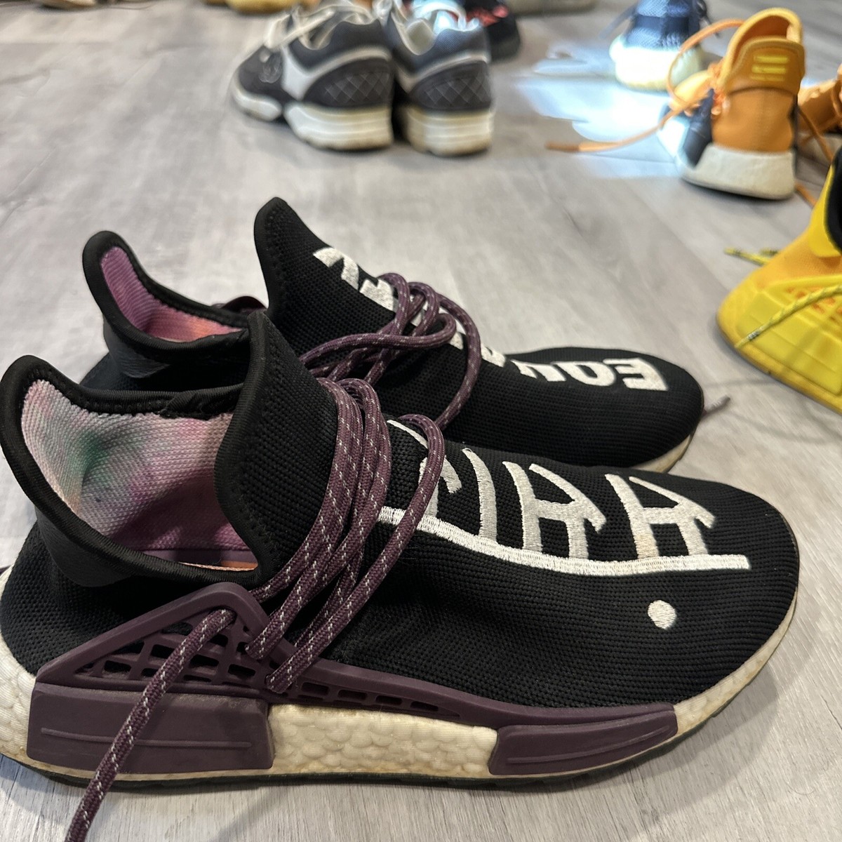 Size adidas NMD Human Race Trail x Pharrell Equality 2018