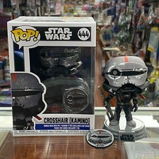 Funko Pop y Pin! Figura Vinilo Star Wars: Bad Batch - Crosshair (Kamino) #444