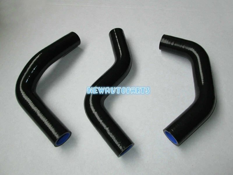 BLUE SILICONE RADIATOR HOSE FOR SUZUKI SWIFT 1.3 G13 GTI FIT MK2/3 1989-2000 95 - Image 4 of 4