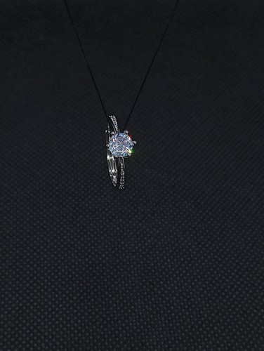 Radiant Vein π Anello regolabile, placcato in argento 925 - Foto 4 di 4