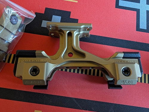 SC Irregulars Optic Mount Modular OMM w/ short diving board micro FDE
