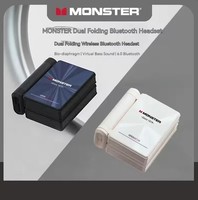 Monster AC530 Open Ear Headset w/ Mic - Lightweight & Secure Fit