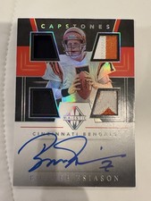 2019 Panini Majestic Capstones Boomer Esiason #CP-BE Holo Silver /10 (AU, MEM)