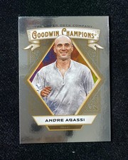 2025 Upper Deck Goodwin Champions Tennis Silver Foil #8 Andre Agassi UP RT95