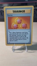 Revive 89/102 Uncommon Base Set Shadowless Pokemon Unlimited Lightly Played