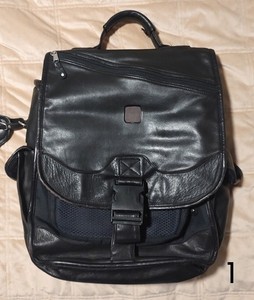 Canyon Outback Black Pebbled Leather Mini Backpack Purse H83003 NWT Canyon Outback Leather Backpack | eBay main image 2