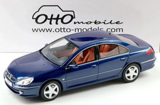 Peugeot 607 3.0 V6 Phase 2 Blue Montebello 2008 OTTOMOBILE 1/18 OT485