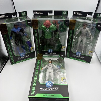 McFarlane DC Multiverse Complete All 4 Lanterns From SDCC 2026 Exclusives Bundle
