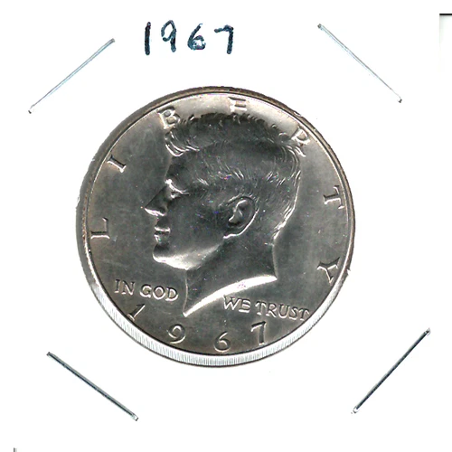 1967 Kennedy Half Dollar (Condition  AU)