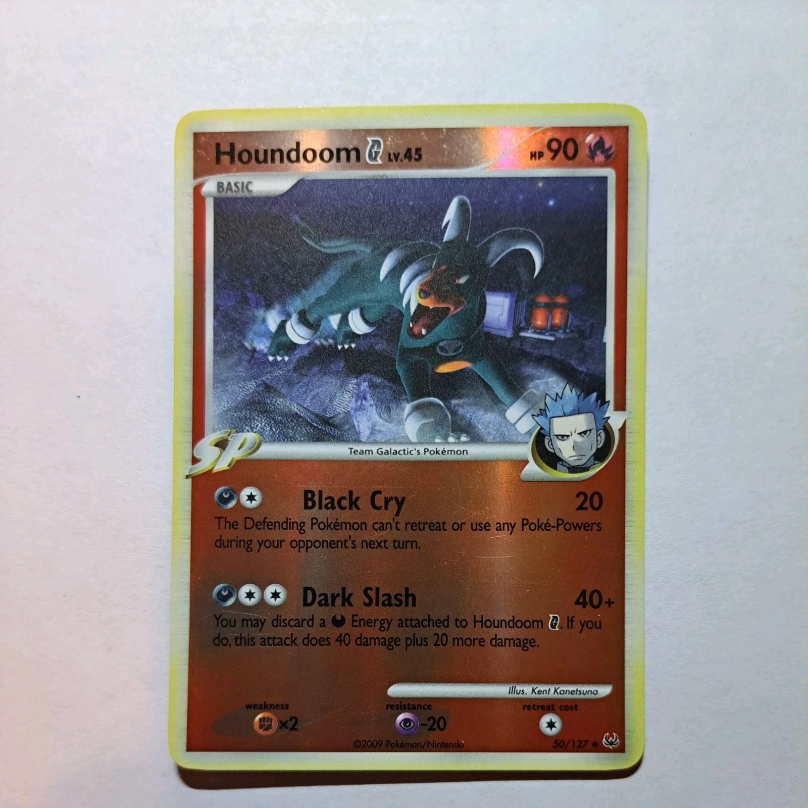 Pokemon - Houndoom G - Platinum 50/127 - Reverse Holo - LP