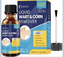 Wart Remover Liquid 30ml Salicylic Acid Max Strength Plantar Corn Callus