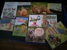 Lot of 15 Childrens Kid Reading Story Time Kids BOOKS RANDOM MIX DayCare Toddler