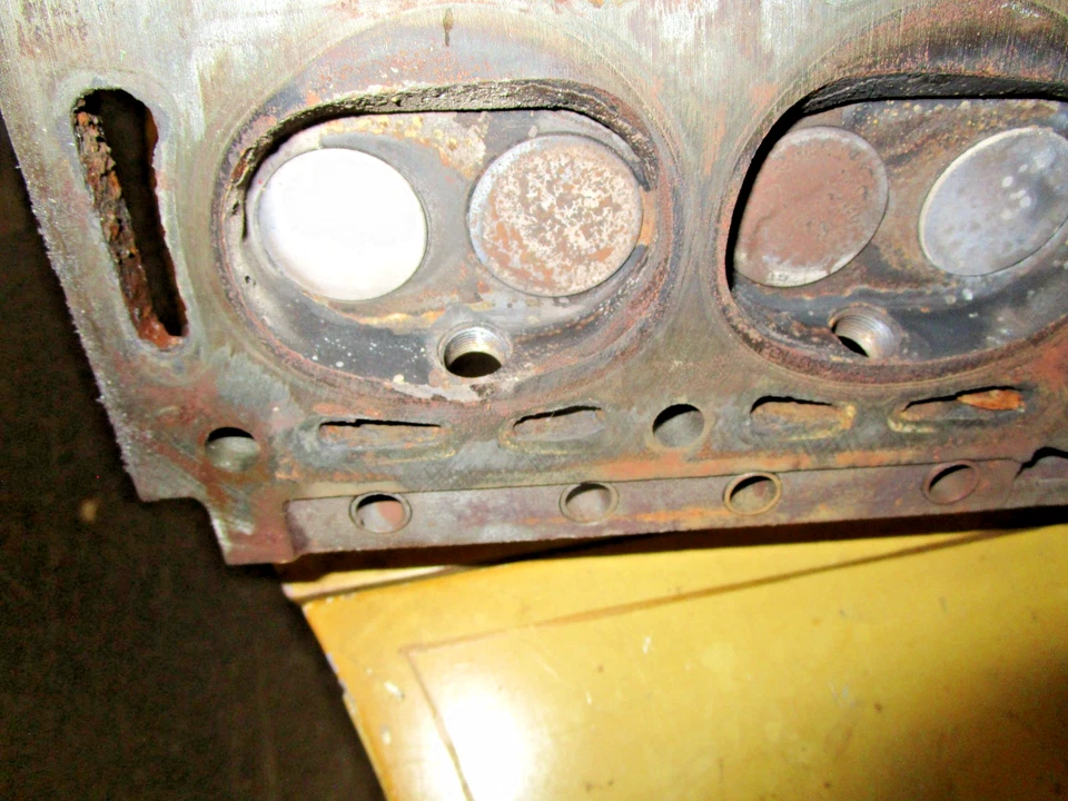 Culata MG TC TD XPAG con válvulas limpiadas sin grietas 1949-1953 #22952 Foto 4 de 4