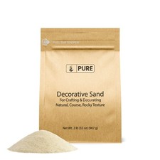 PURE ORIGINAL INGREDIENTS Natural Decorative Sand 2 lbs Real Sand, Crafts, ...