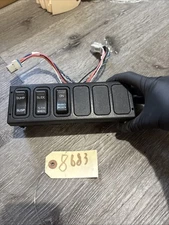 INTERNATIONAL PROSTAR Console 3 Switches - P/N: 3549776C4 Pollak P/N 32237