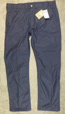 Carhartt Rugged Professional Flex Canvas Work Pants Relaxed Mens 34x32 Navy NWT