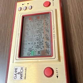 NINTENDO GAME AND & WATCH Chef Wide Screen 1981 Direct From Japan Very Rare