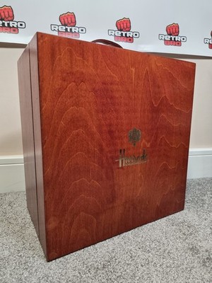 Harrods Knightsbridge Vintage Holz Wein Träger Box Display