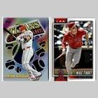 Mike Trout Lot 2 Baseball Cards 2026 Topps Series 1 Los Angeles Angels Set MLB