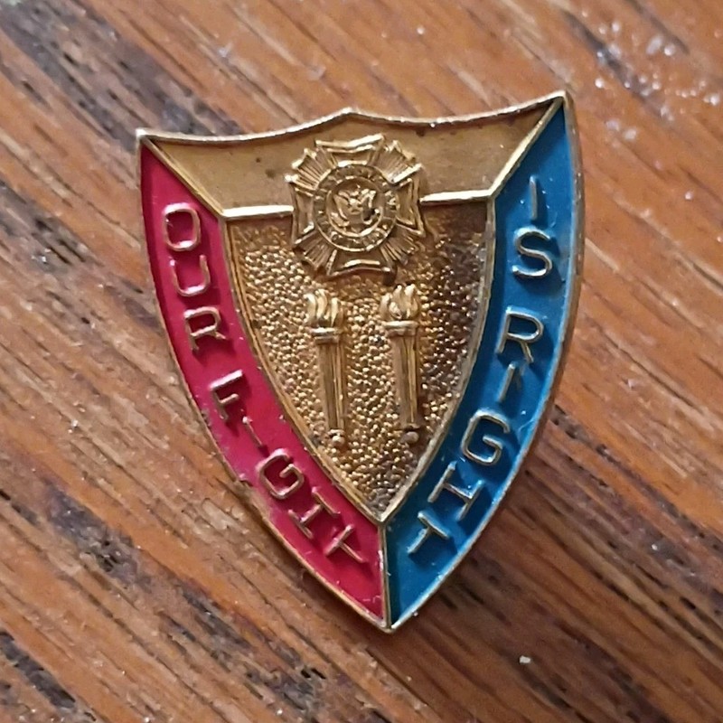 Odd Fellows St. John Pin Badge - Firefighting & Rescue Theme