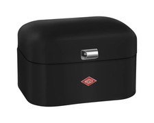 WESCO Brotkasten Single Grandy schwarz matt Metall 22x26,8x17,5cm