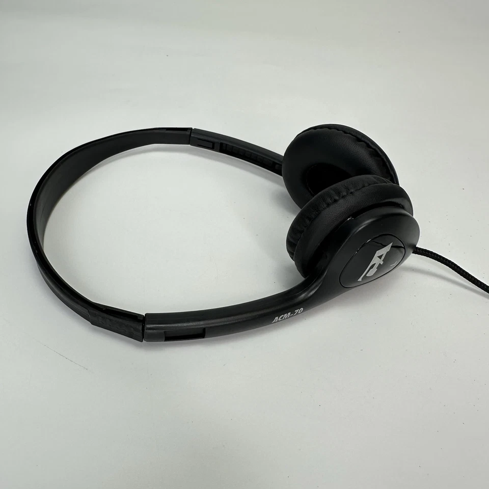Lote de 5 nuevos auriculares intrauditivos Cyber Acoustics ACM-70B - 3,5 mm con cable Foto 2 de 4