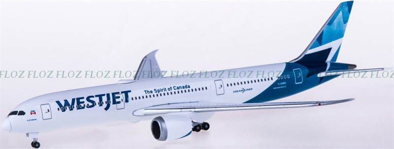 for Herpa for WestJet for Boeing 787-9 Dreamliner C-GUDH The 1:500 Model