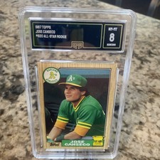 1987 Topps - Jose Canseco #620 All Star Rookie