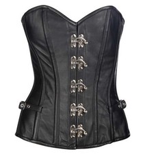 Aderlass Leder Korsett Steampunkt Style 100% Leder schwarz sexy