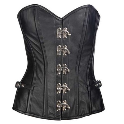 Aderlass Leder Korsett Steampunkt Style 100% Leder schwarz sexy
